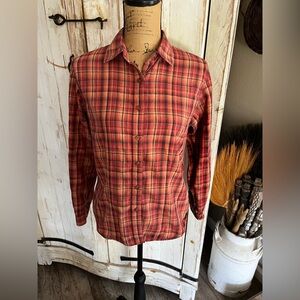 Pendleton plaid button down shirt